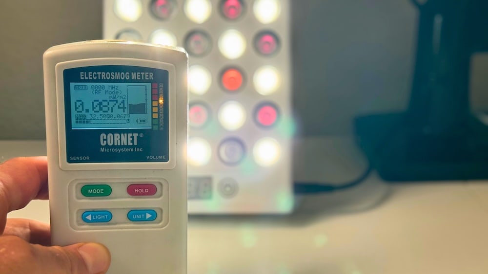 solshine photovites emf tested