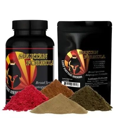 Lost Empire Herbs Spartan Formula adaptogen supplement