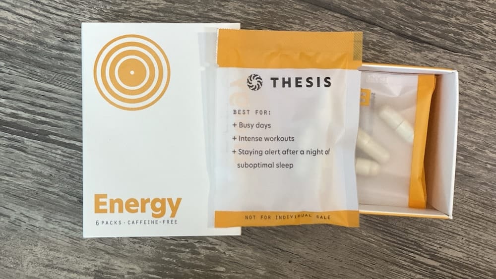 Thesis Nootropics Review: Energy Formula