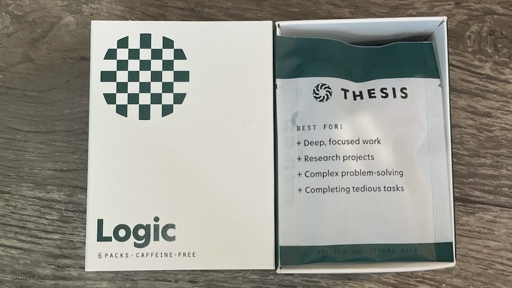 Thesis Nootropics Review: Logic Formula