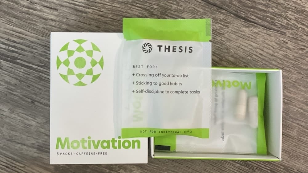 Thesis Nootropics Review: Motivation Formula