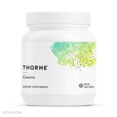 Thorne Creatine helps fast muscle recovery by boosting energy in muscle cells, potentially reducing damage during exercise