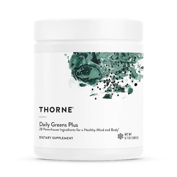 thorne daily green plus