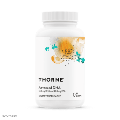 Thorne Advanced DHA Fish oil for fast muscle recovery 