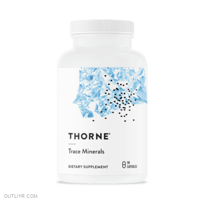 Thorne Trace Minerals formulated to address most common mineral deficiencies