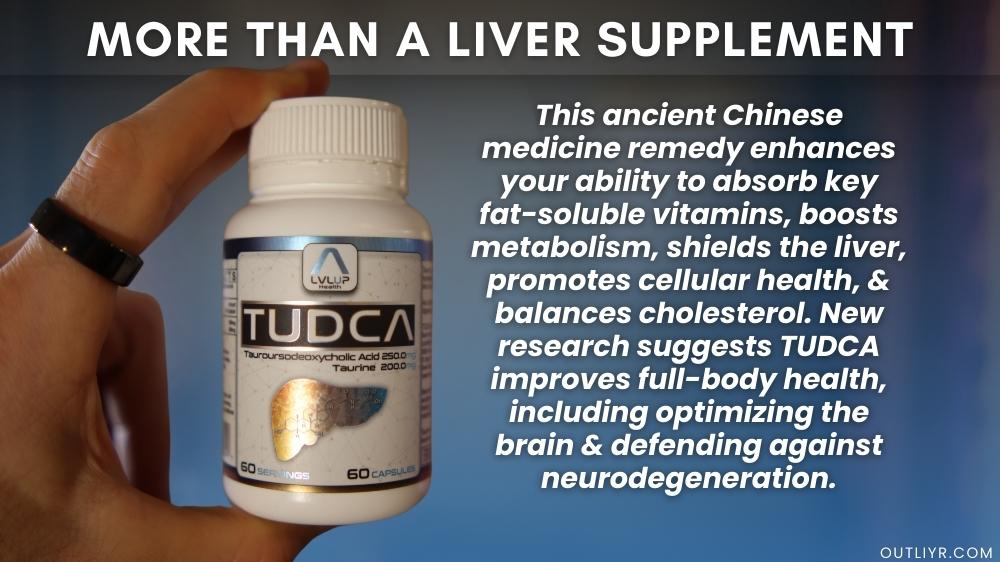Why TUDCA is more than just a supplement for the liver & gallbladder