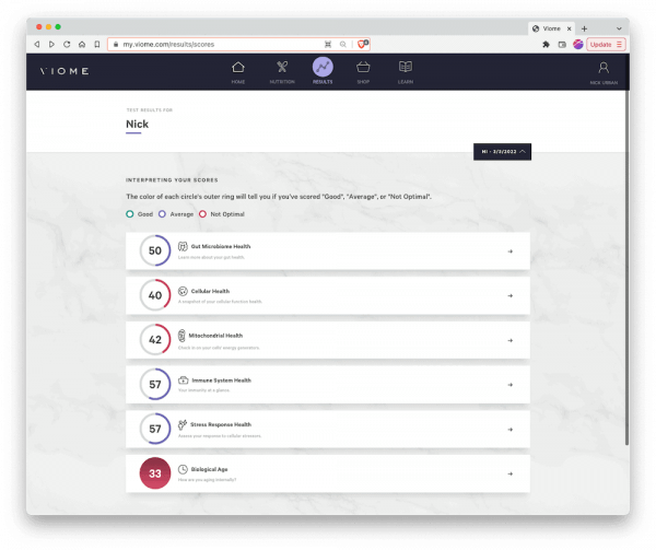 Viome Health Intelligence Review Hacking Your Gut & Cellular Health?