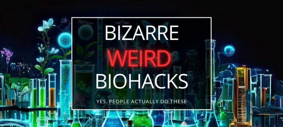 weirdest bizarre biohacks
