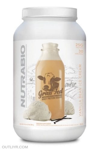 NutraBio GrassFed Whey Protein Isolate Review